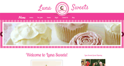 Desktop Screenshot of lunasweets.com