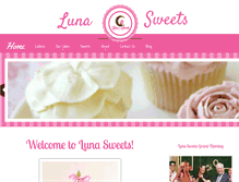 Tablet Screenshot of lunasweets.com